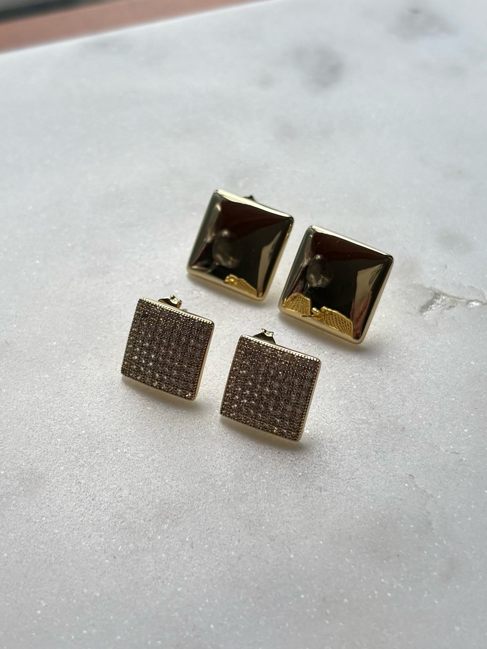 Lisa Gozlan // Princess Studs & Mini Pavé Princess Studs
